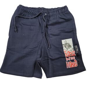 Boyz n The Hood Doughboy Shorts Ripple Junction Mens Fleece Sweat Shorts XL Blue